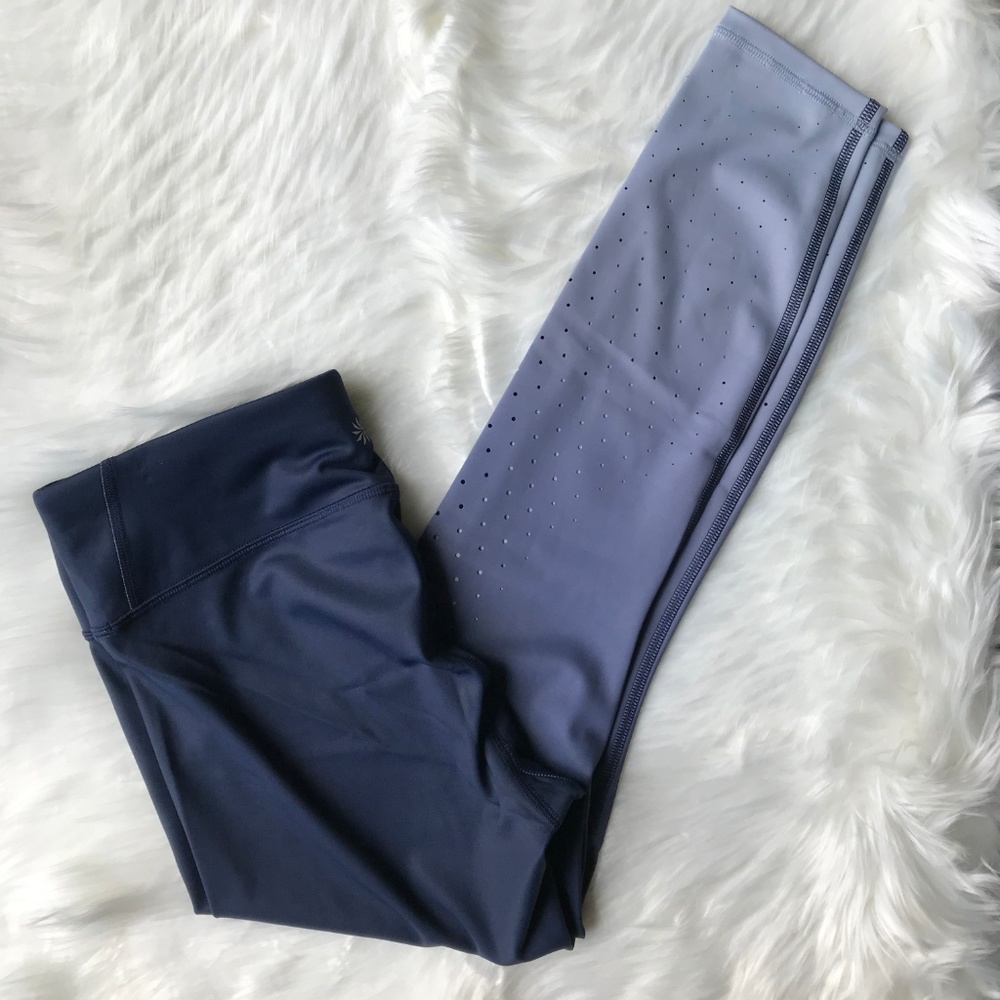 NWT Athleta Blue Aero Contender Leggings - Picture 5 of 5